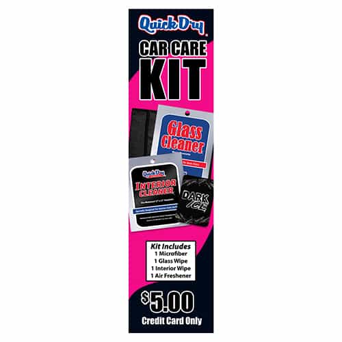 Q.B. Clean Kit 4 Decal for Single Column Vendors