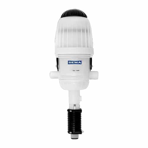 569PVDFONOFF Dema White MixRite On/Off Injector