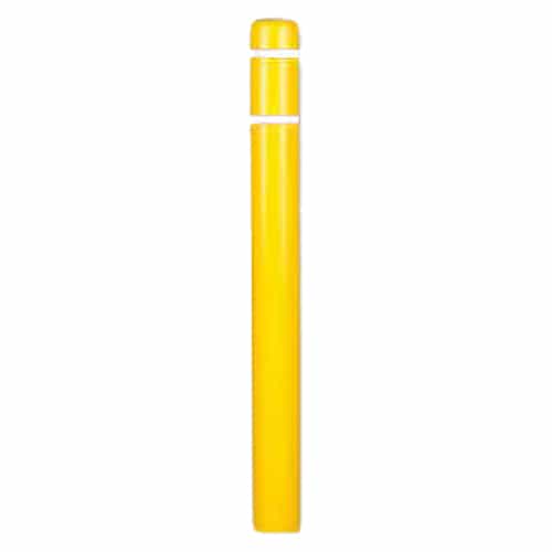 Post Guard 4.5 x 64 Yellow and White Bollard Sleeve