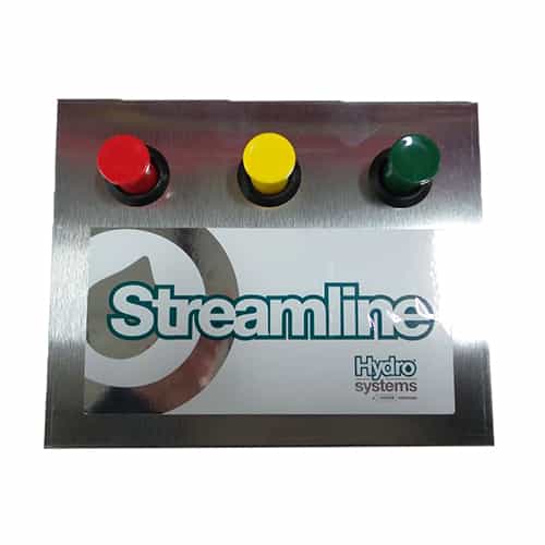 852-2 Hydro Systems Streamline 3 Button with E-Gap