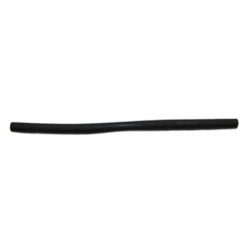 single black tube for a laundry pump