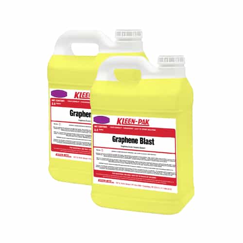 two pails of concentrated graphene blast sealant