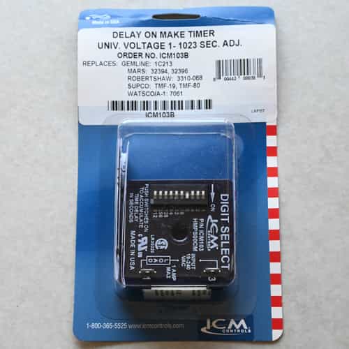 ICM Delay On Make Timer, 18/240 VAC - ICM103