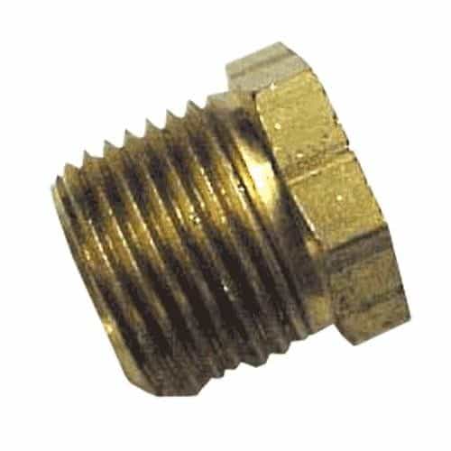 28-202S Solid Brass Hex Head Pipe Plug