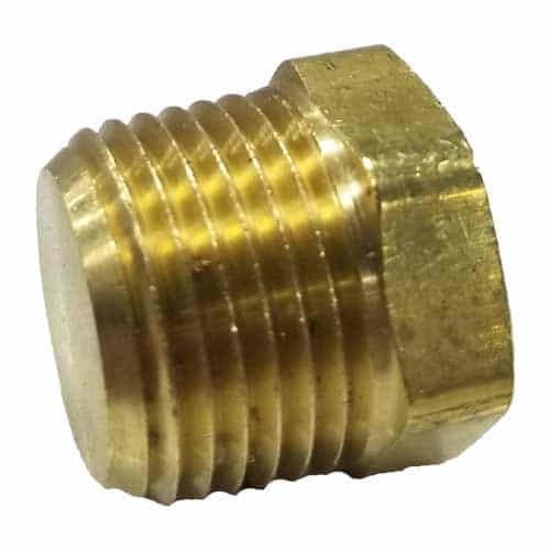 28-203S Solid Brass Hex Head Pipe Plug