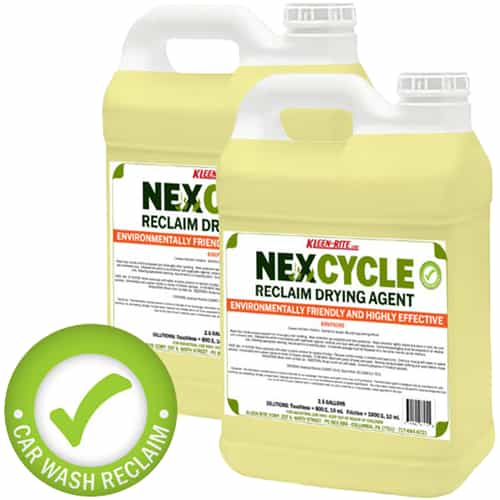 two pails of nexcycle reclaim drying agent