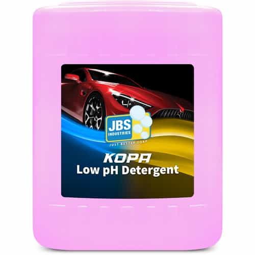 pink plastic bottle with JBS sticker