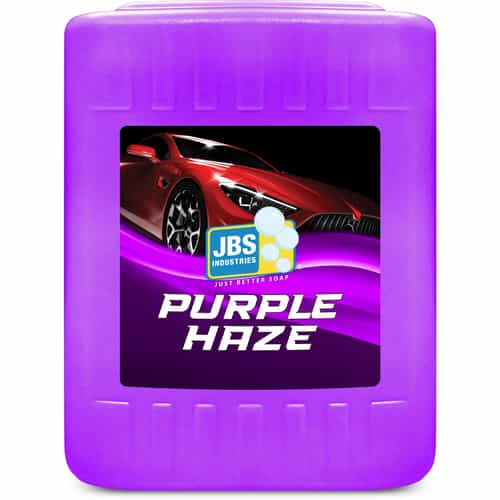 Purple Plastic Bottle with JBS Sticker