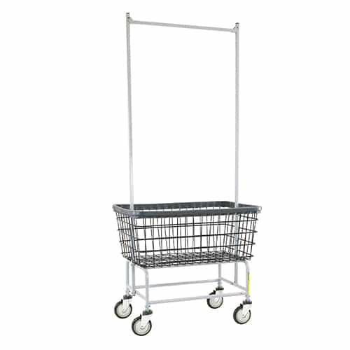 RB 200F91/D7 | Dura-7 Large Capacity Laundry Cart | 2 Pole Hanger