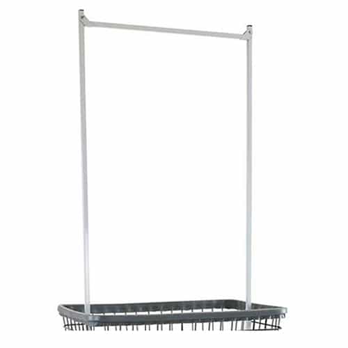 56D7 Coated Hanging Rack Part for 200 Series Laundry Carts