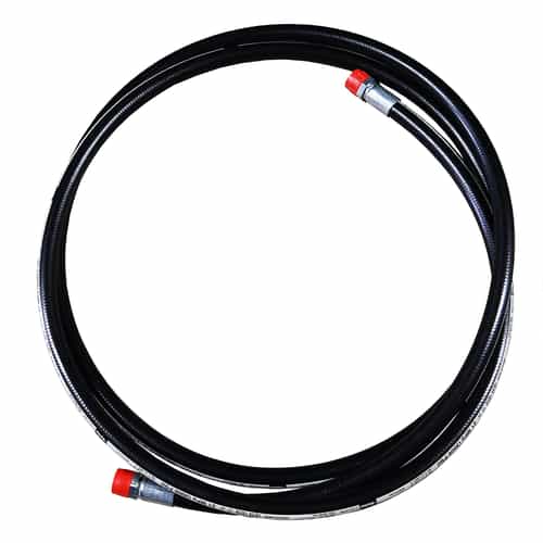 PDQ High-Pressure Hydraulic Hose, 3/4" MPT x 205" - 03340127