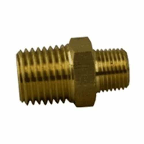 28-220L Brass Hex Pipe Nipple Fitting