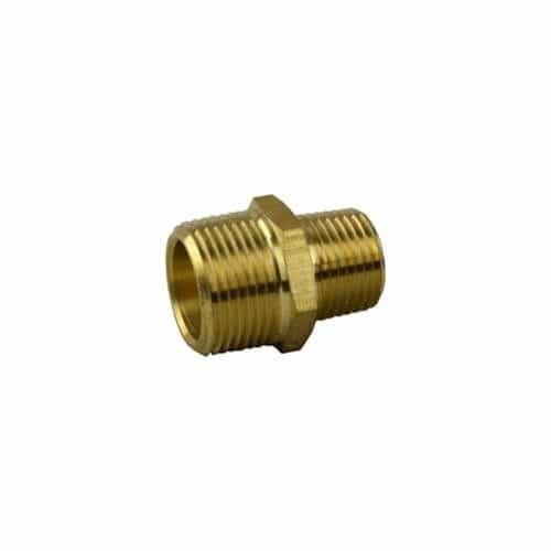 28-225 Brass Hex Pipe Nipple Fitting