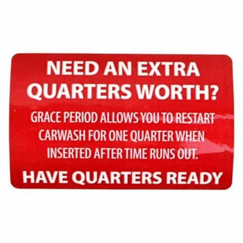 06-1055-1000 Need Extra Time Sticker