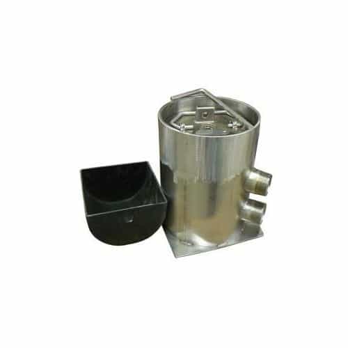 SAF18-100003 Stainless-Steel Underground Car Wash Safe - 18 Inch