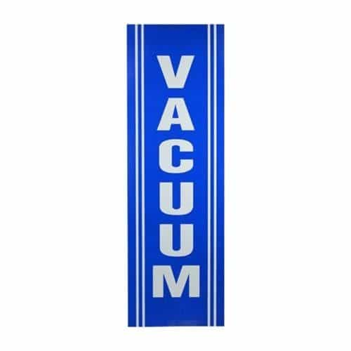 Blue Vacuum Sticky Decal