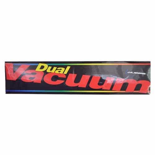 8425-1 J.E. Adams Dual Vac Canister Decals