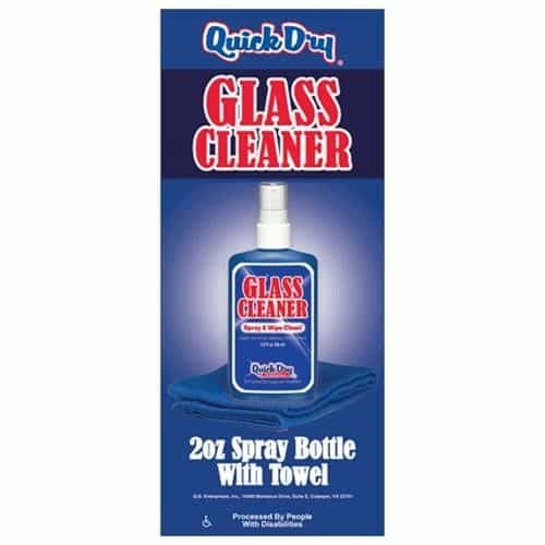 Quick Dry 2oz. Glass Cleaner Overlay - DEC GC2L