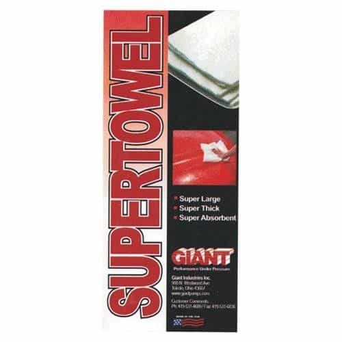 Giant Pump's Super White Towels Decal - DEDSST