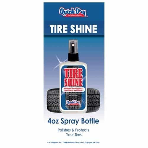 Quick Dry Tire Shine Decal - DEC TS4L