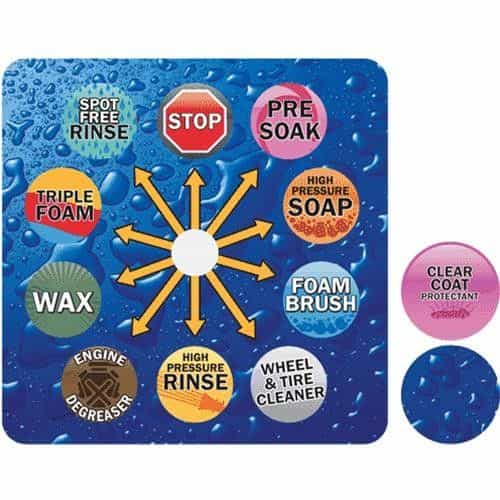 10 Rotary Decal Set