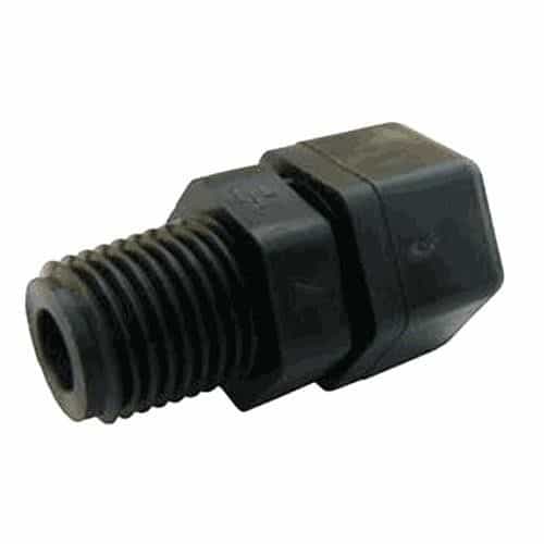 Parker P4MC4 Fast-Tite Compression-Style Plastic Male Connector