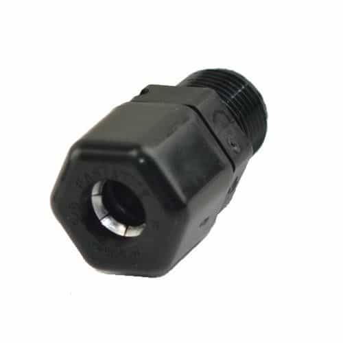 Parker P6MC6 Fast-Tite Compression-Style Plastic Male Connector