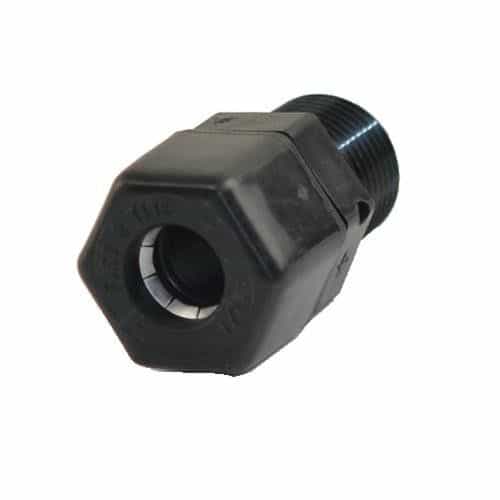 Parker P8MC8 Fast-Tite Compression-Style Plastic Male Connector