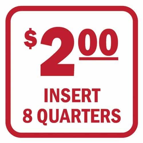 15078 Insert 8 Quarters Red and White Decal