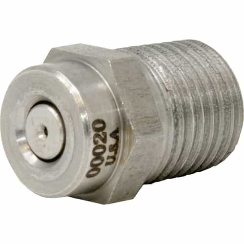 925055M General Pump Spray Nozzle - 1/4" MNPT, 25 Degree Spray Angle