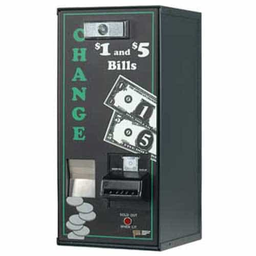 American Changer AC500 Bill Changer with Pyramid Validator