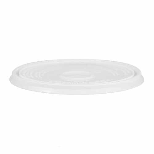 BKT01-LID Plastic One Gallon White Pail