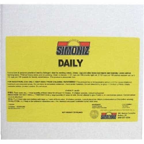 D0800050 Simoniz Daily Powdered Detergent
