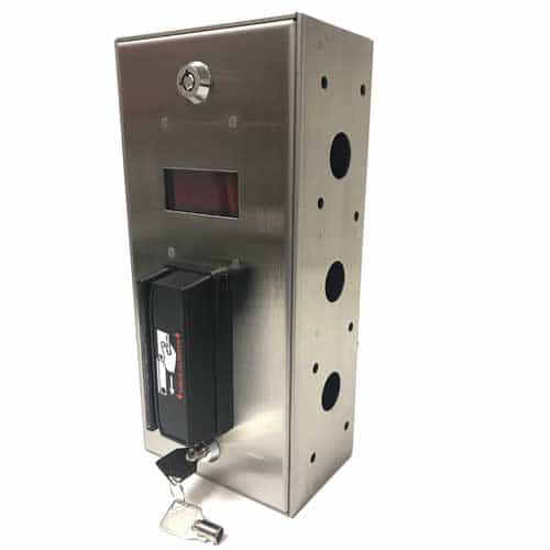 399-120 Laurel Metal CryptoPay and Timer Side Mount Box