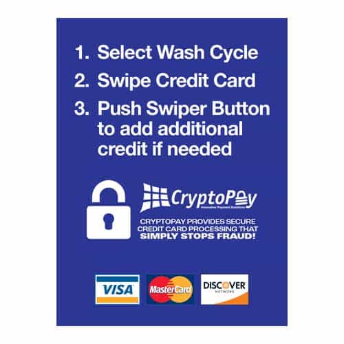 Stick-On CryptoPay Decal | CryptoPay Accessories