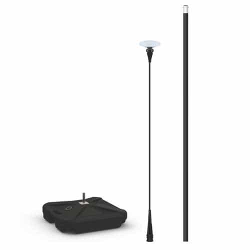 1 Balloon Base, Stem, and Cluster Pole