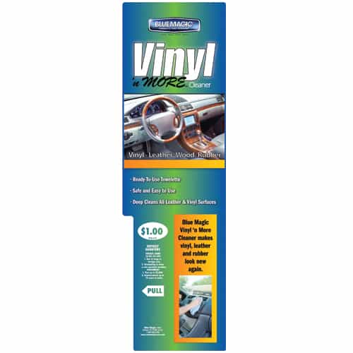 DC1116 Blue Magic Vinyl N More Cleaner - 10" x 35"