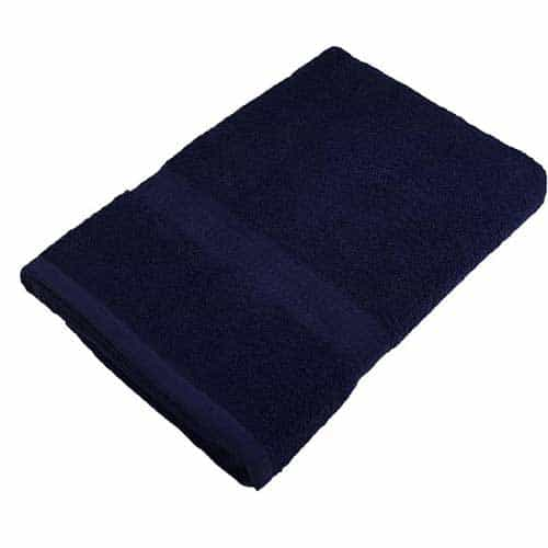 D-16273.5-NAV Navy Blue Cotton Medium-Heavy Towel