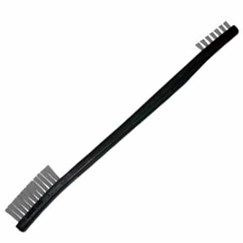 Dual Ended Nylon Detail Brush Black