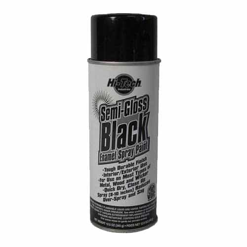 HT 1824 Hi-Tech Black Semi-Gloss Spray Paint