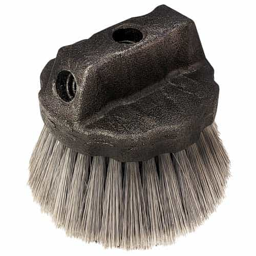 UB-1105 Universal Brush Wheel and Tire Dressing Applicator Brush - Silver Flagged Bristles