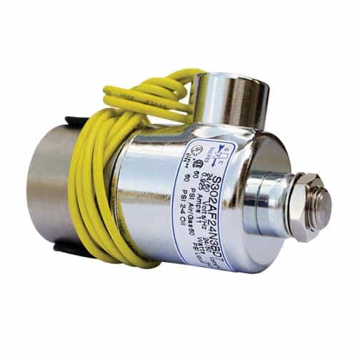 G.C. Valves S302AF24N3BD7 Stainless Steel Normally Open Solenoid Valve