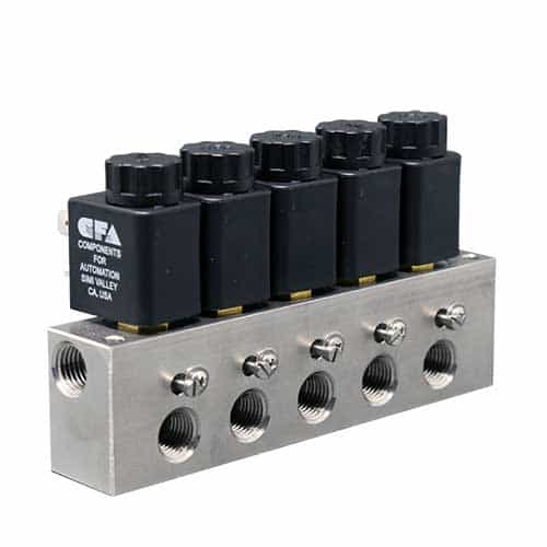 95-211N205-41M CFA Inc. Solenoid Valves Metering Block