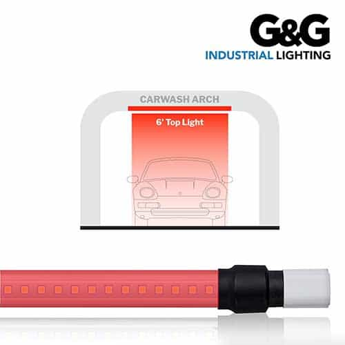 G&G LED Red Lava Lights GG-ARCH-6-RED