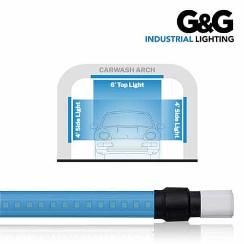 G&G LED Blue Hot Wax Lava Lights GG-ARCH-14-BLU