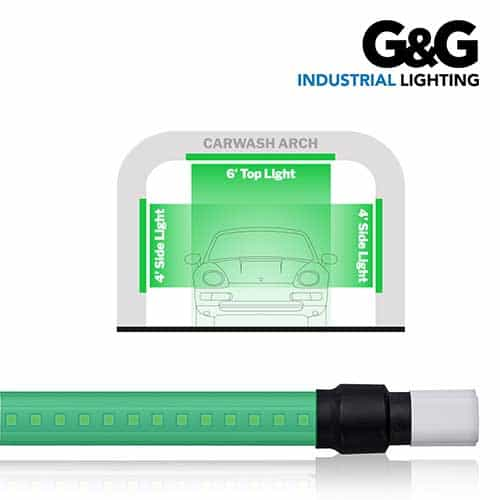 G&G LED Green Hot Wax Lava Lights GG-ARCH-14-GRN