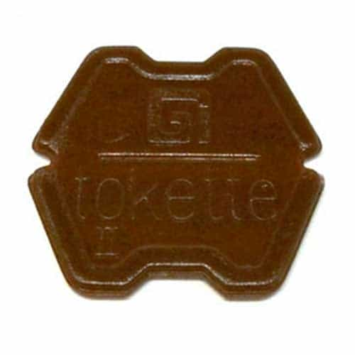 Greenwald 11-5010-2 GI-II Brown Plastic Tokette