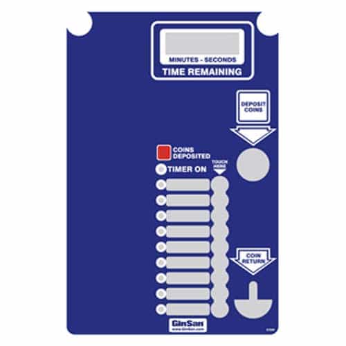 GinSan 21245 Replacement Meterbox Touch Decal for GS31 Display