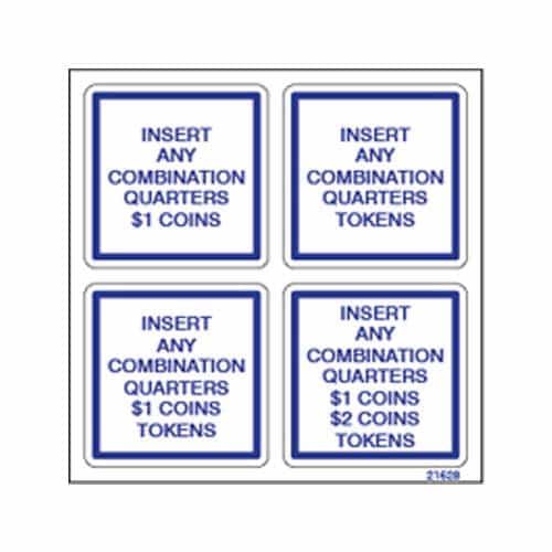 21628 GinSan Decal Pack - 4 Piece