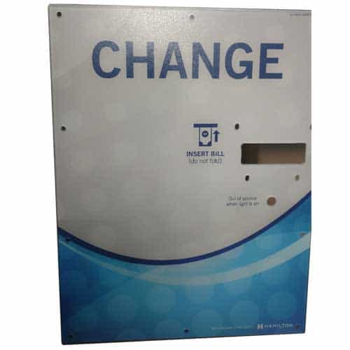 63-0406-01 Hamilton Changer H1/SS1 Face Panel Assembly